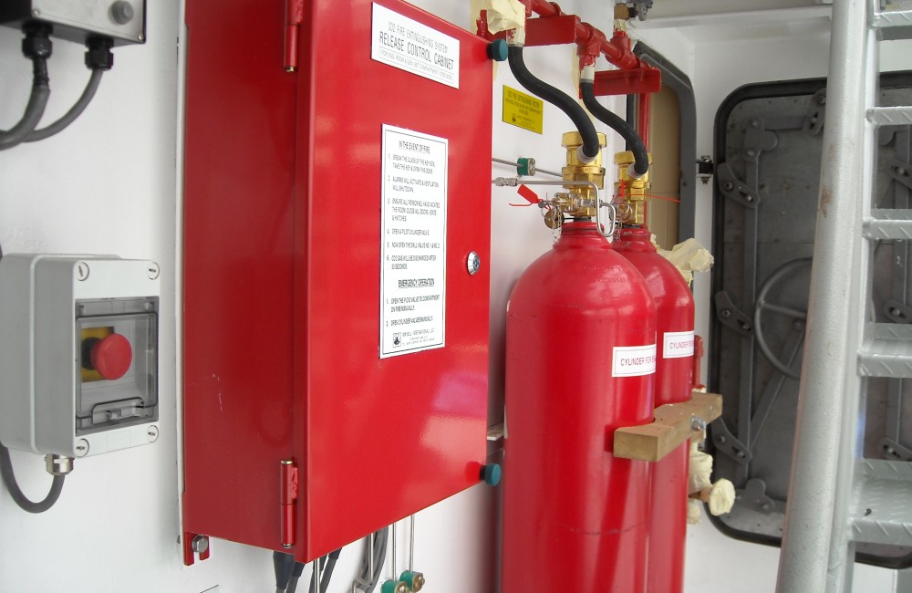 Paint Room Duct Fire Extinguishing System Paint Room Duct Fire Extinguishing System